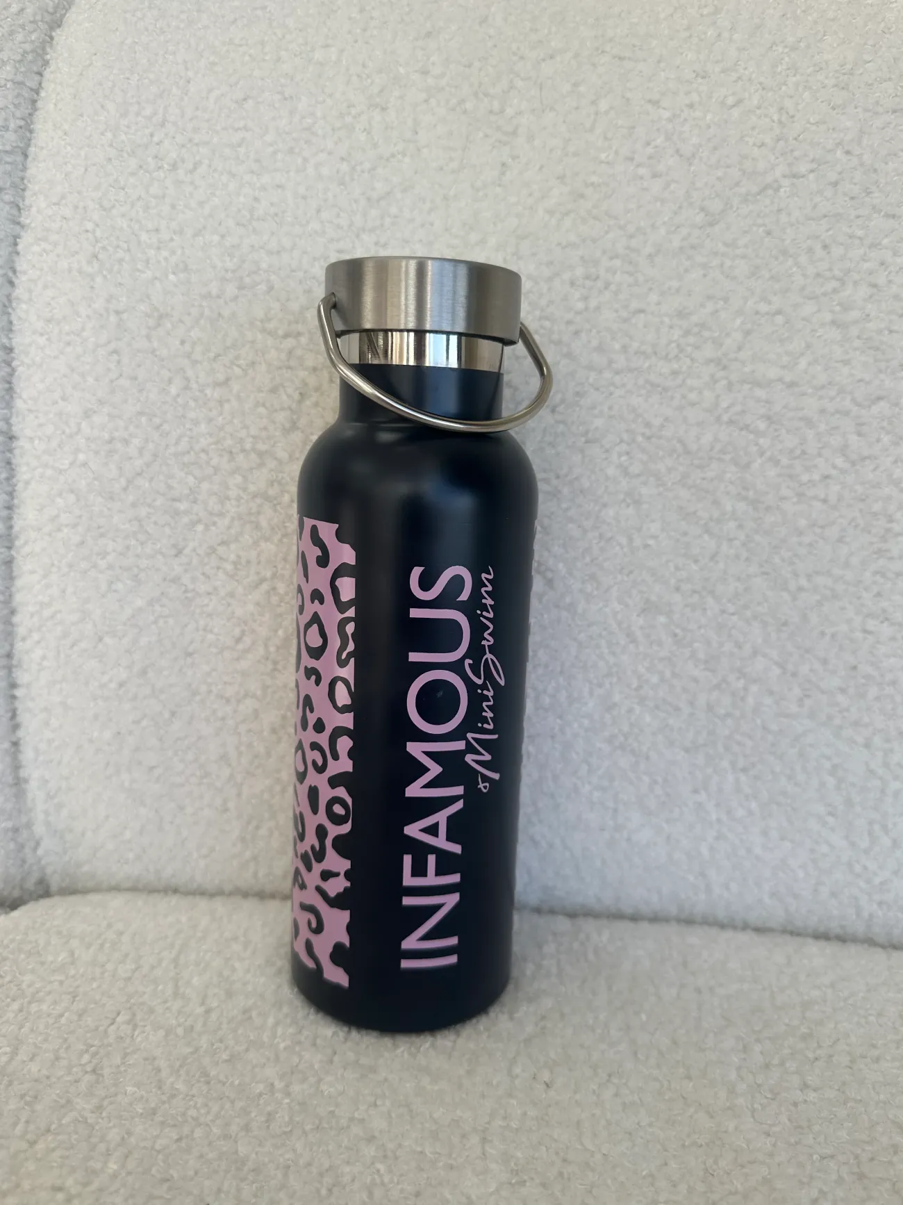 Inknown Swim Bottle with Screw Top - Mellow Leopard