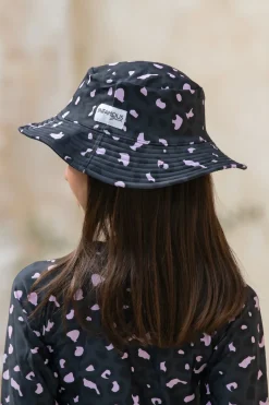 Kids Inknown Swim Daisy Swim Hat - Mellow Leopard