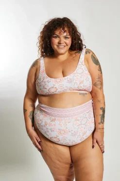 Inknown Swim Gia Bikini Top Curve - Desert Bloom