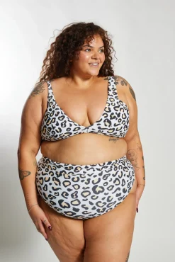 Inknown Swim Ginger Bikini Bottom Curve - Safari Leopard