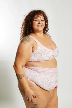 Inknown Swim Ginger Bikini Bottom Curve - Desert Bloom
