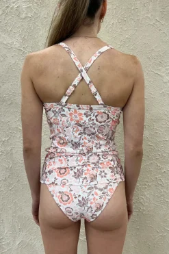 Inknown Swim Giselle Tankini Top - Desert Bloom