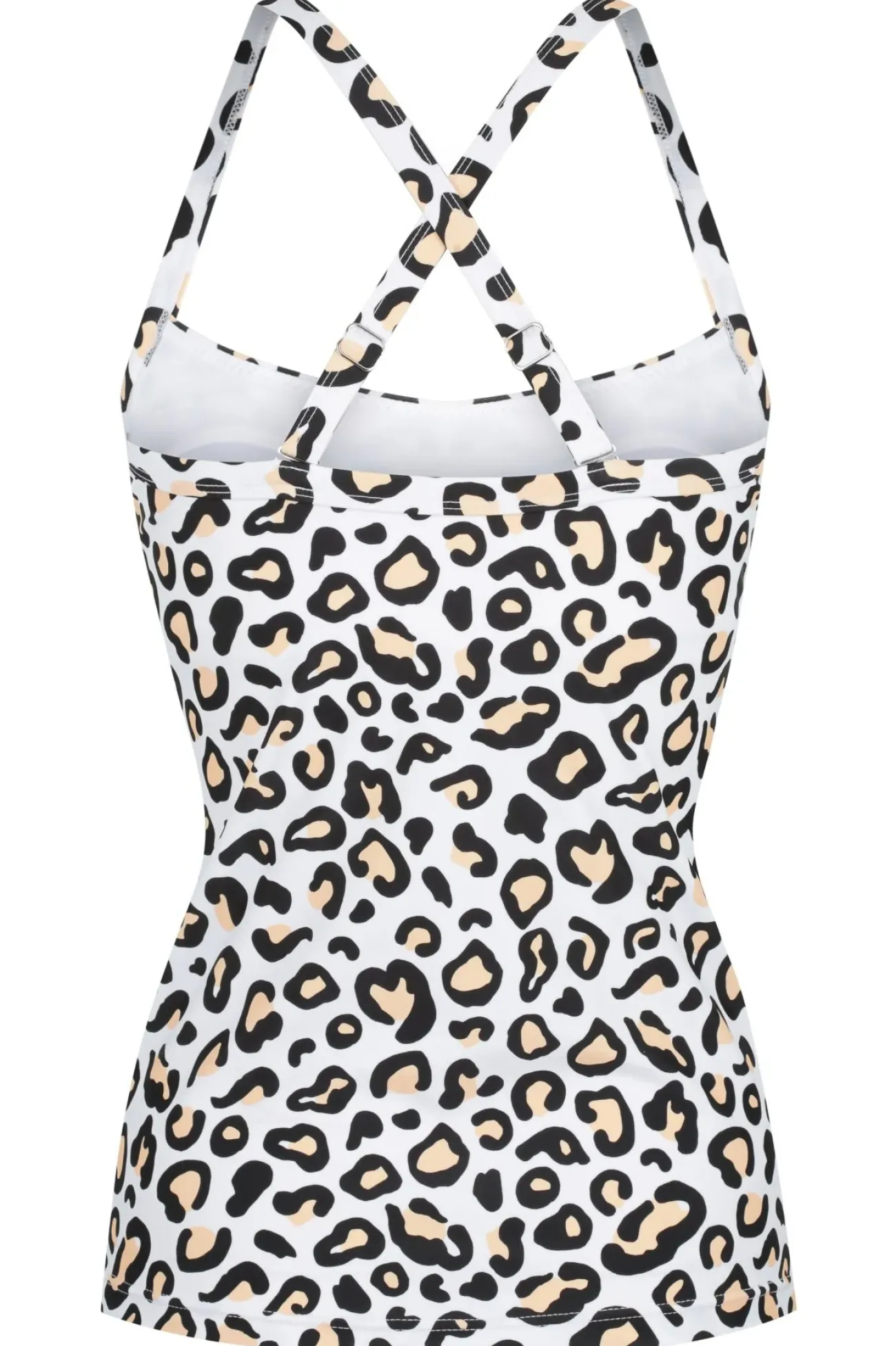Inknown Swim Giselle Tankini Top - Safari Leopard