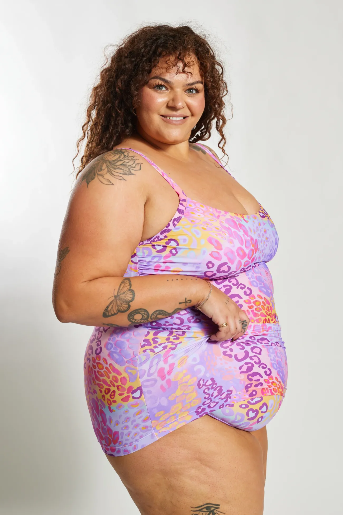 Inknown Swim Giselle Tankini Top Curve -