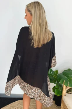Inknown Swim Giulia Kimono/Kaftan - Luxe Leopard