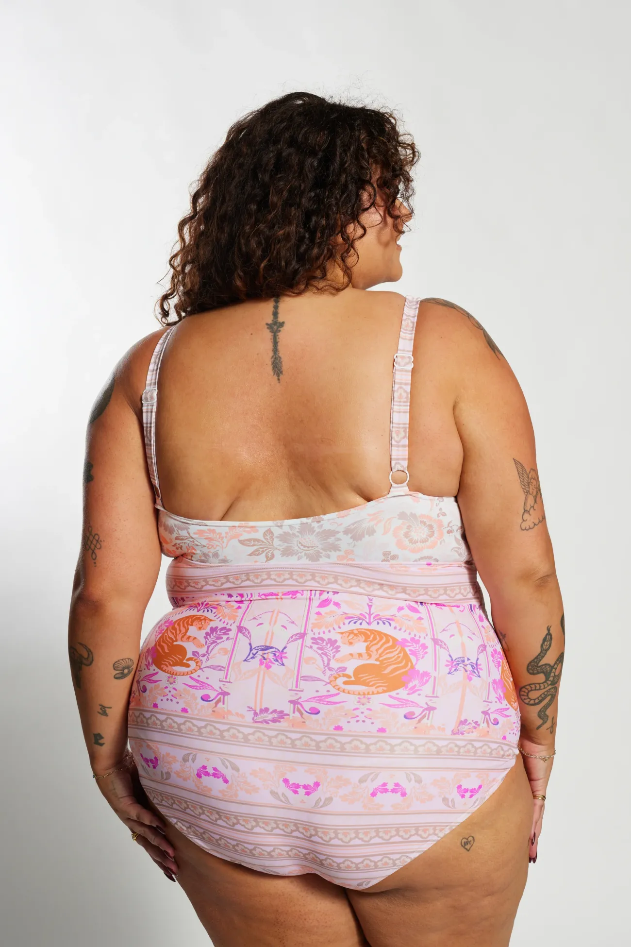 Inknown Swim Gwen One Piece Curve - Desert Bloom