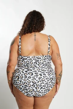 Inknown Swim Gwen One Piece Curve - Safari Leopard