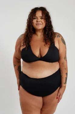 Inknown Swim Lola Bikini Top Curve - Black Runch