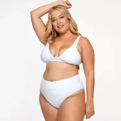 Inknown Swim Lola Triangle Top - Fresh White