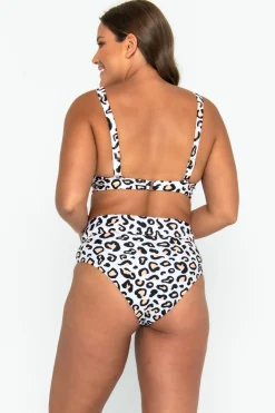 Inknown Swim Lola Triangle Top - Safari Leopard