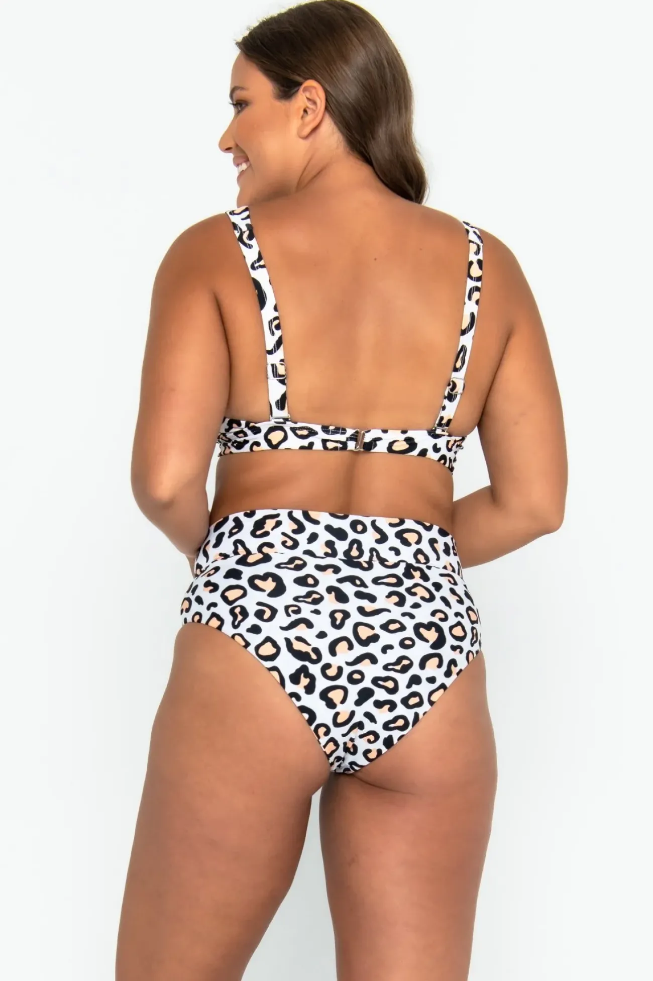 Inknown Swim Lola Triangle Top - Safari Leopard