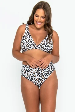 Inknown Swim Lola Triangle Top - Safari Leopard