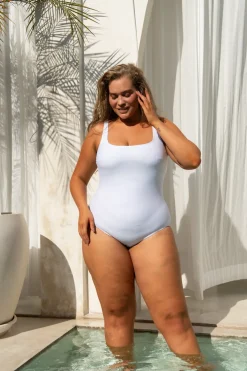 Inknown Swim Maeve One Piece - Fresh White