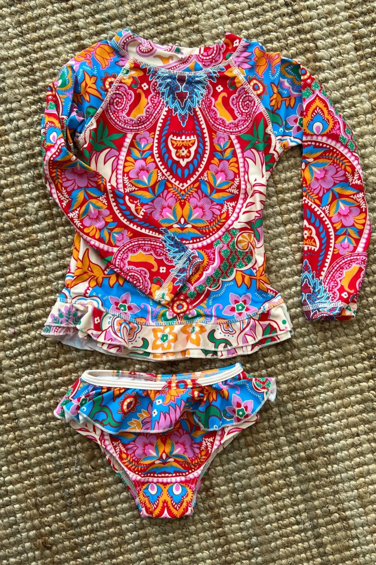 Kids Inknown Swim Mini Annie Rashie Set 02 - Infamous Carnival