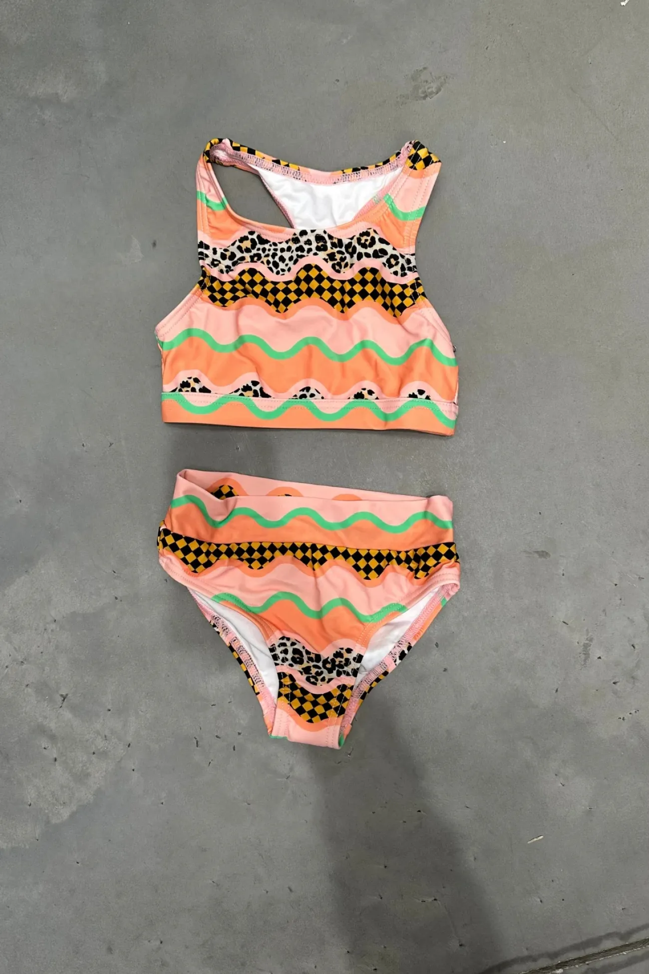 Kids Inknown Swim Mini Gia Bikini Set - Bubblegum Ripple