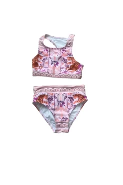 Kids Inknown Swim Mini Gia Bikini Set - Desert Bloom