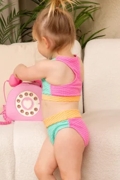 Kids Inknown Swim Mini Gia Bikini Set - Iced Aqua