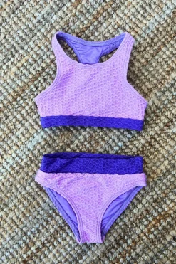 Kids Inknown Swim Mini Gia Bikini Set - Lilac Crystal