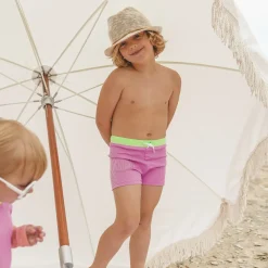 Kids Inknown Swim Mini Hugh Trunk - Sunset Horizon