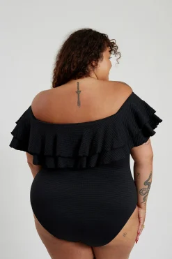 Inknown Swim Miranda 02 One Piece Curve - Black Runch