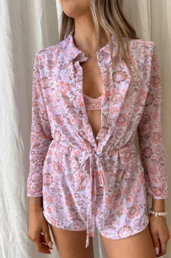 Inknown Swim Oceana Playsuit - Desert Bloom