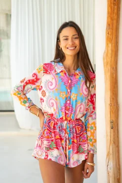 Inknown Swim Oceana Playsuit - Infamous Carnival