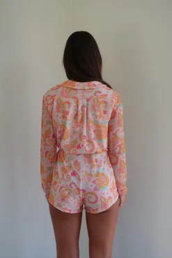 Inknown Swim Oceana Playsuit - Paisley Passion