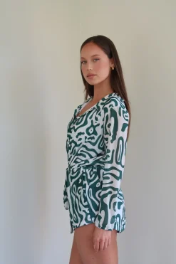 Inknown Swim Oceana Playsuit -