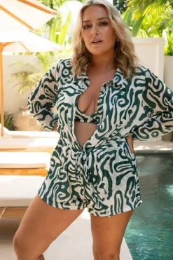 Inknown Swim Oceana Playsuit -