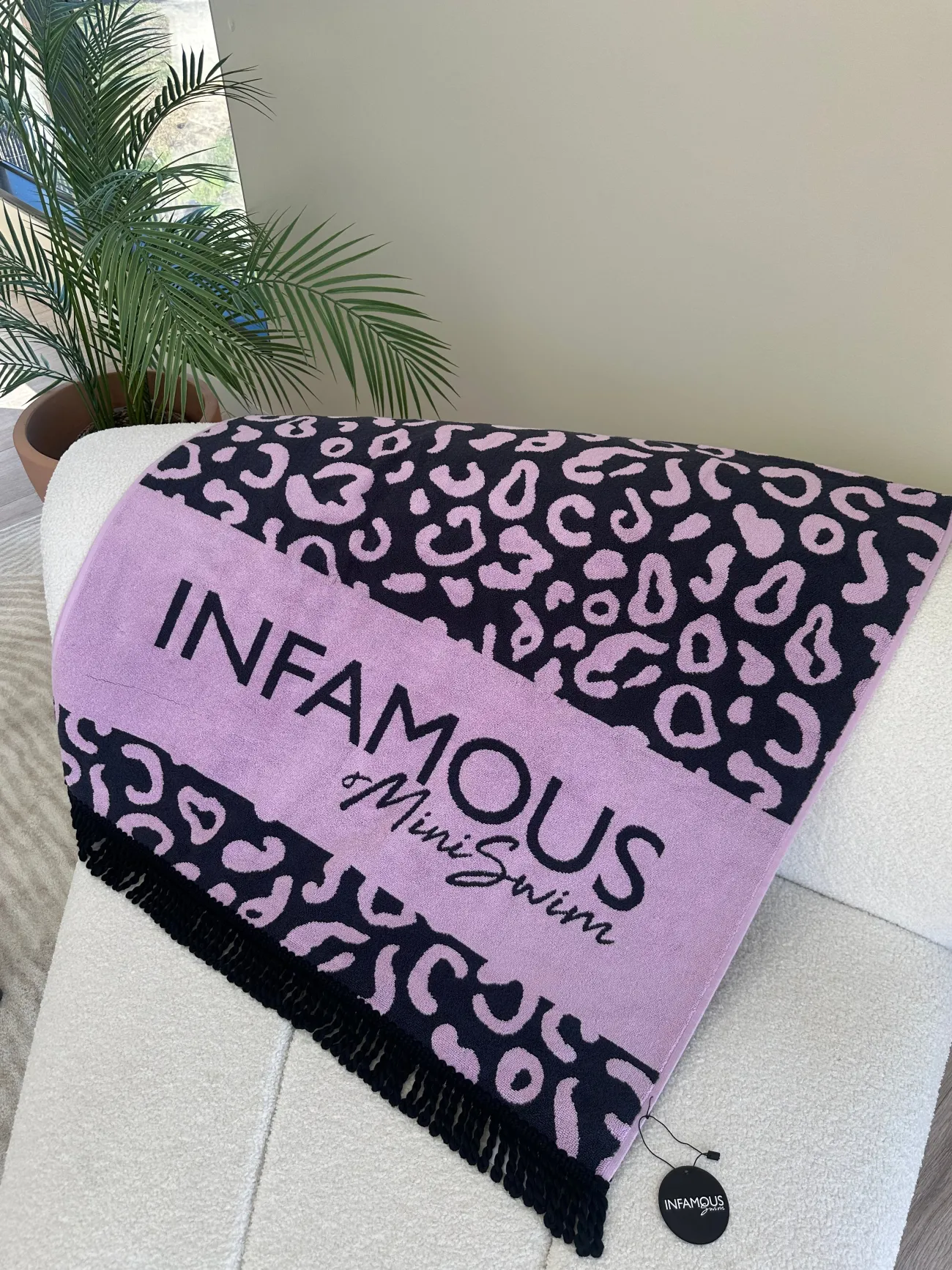 Inknown Swim Oversized Towel - Mellow Leopard