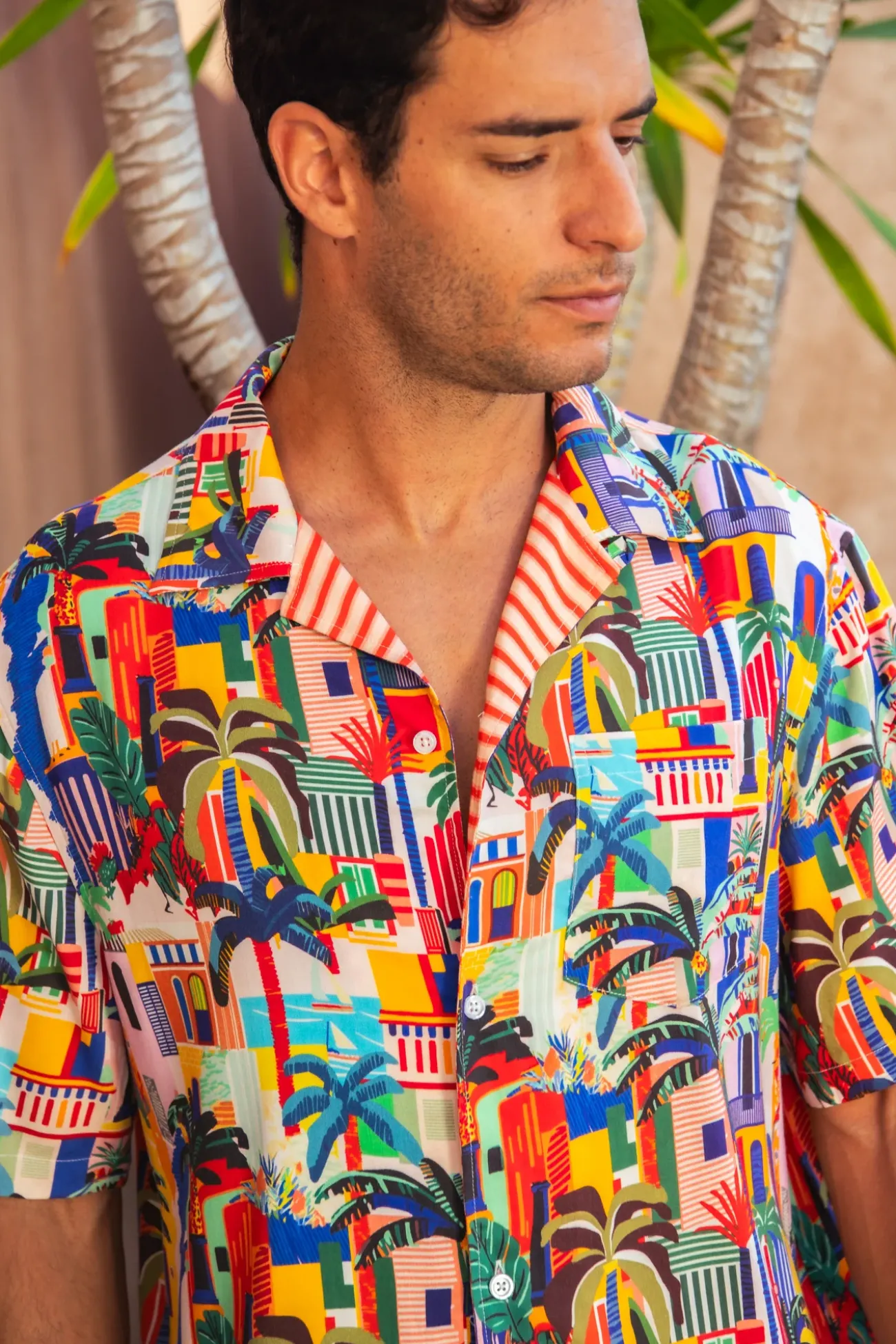 Inknown Swim Pat Shirt - Havana Day