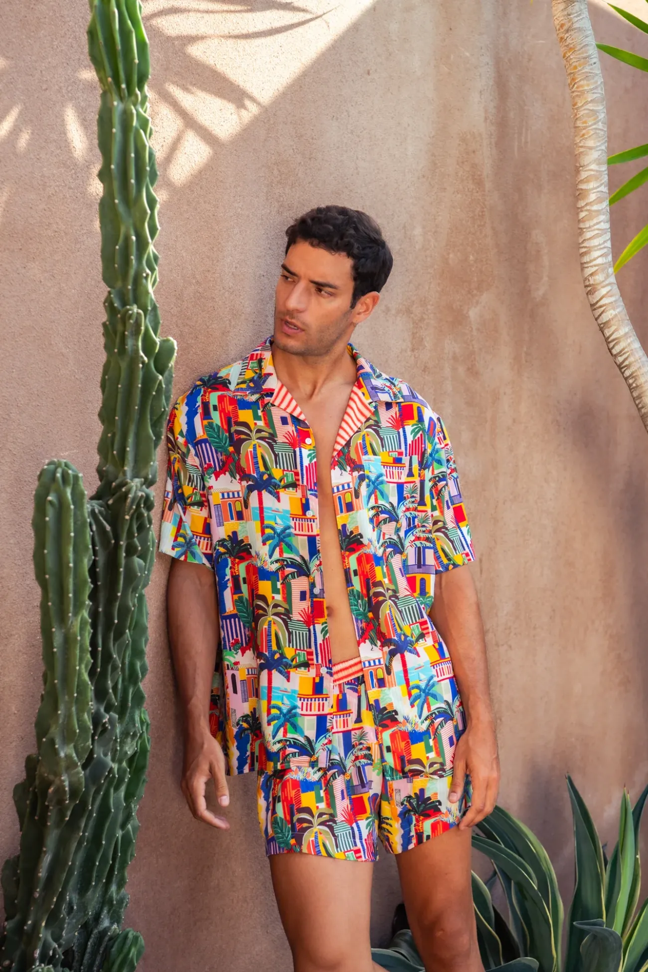 Inknown Swim Pat Shirt - Havana Day