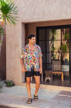 Inknown Swim Pat Shirt - Havana Day