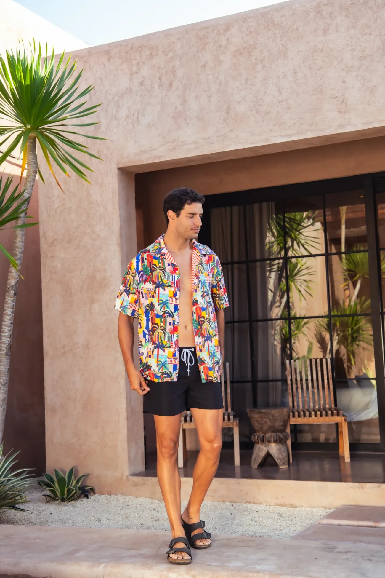 Inknown Swim Pat Shirt - Havana Day