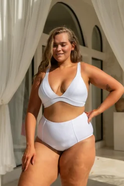 Inknown Swim Penelope Bikini Bottom - Fresh White