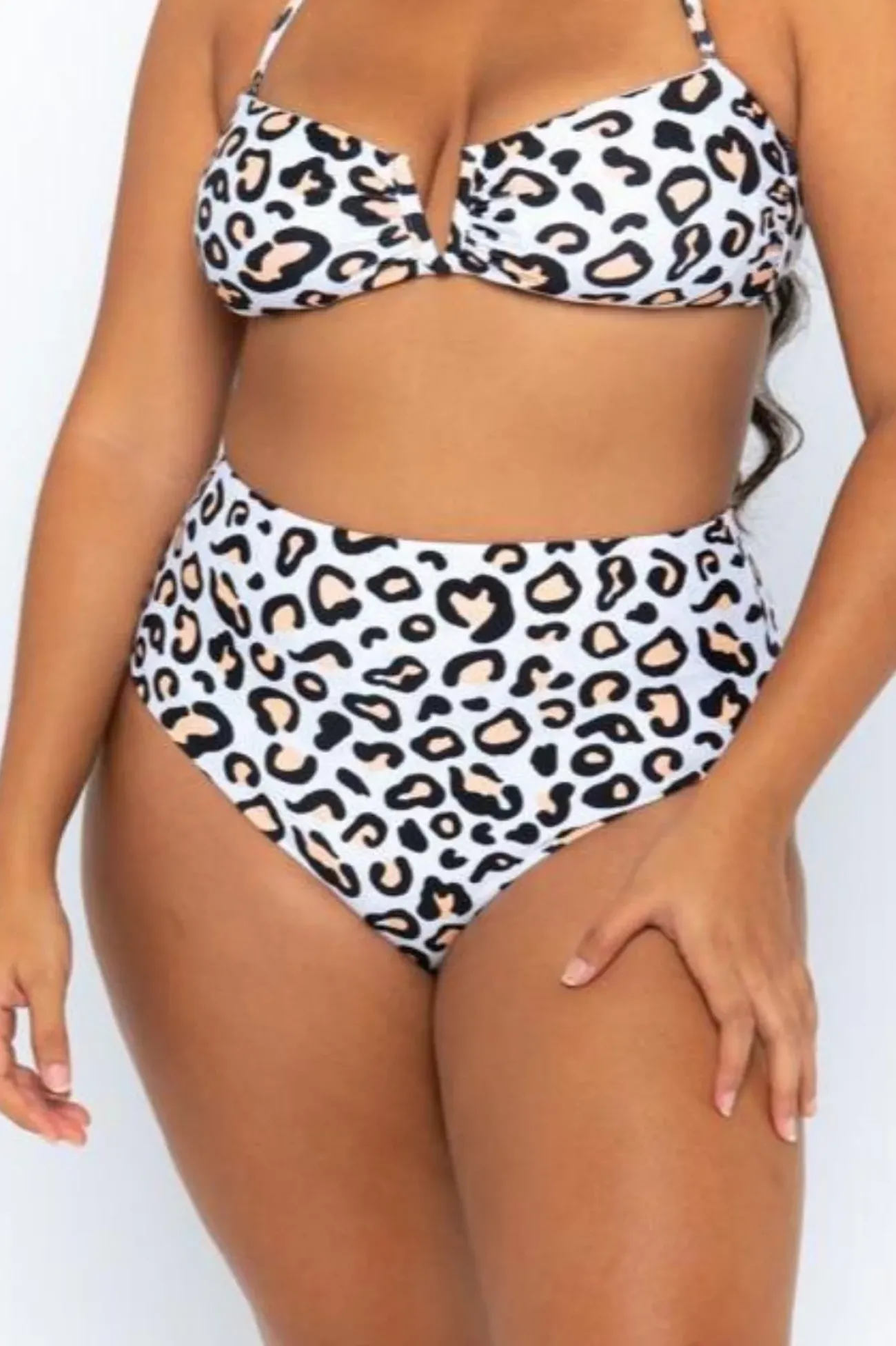 Inknown Swim Sadie Bikini Bottom - Safari Leopard