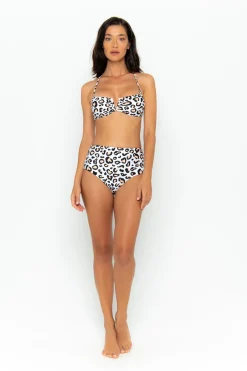 Inknown Swim Sadie Bikini Bottom - Safari Leopard