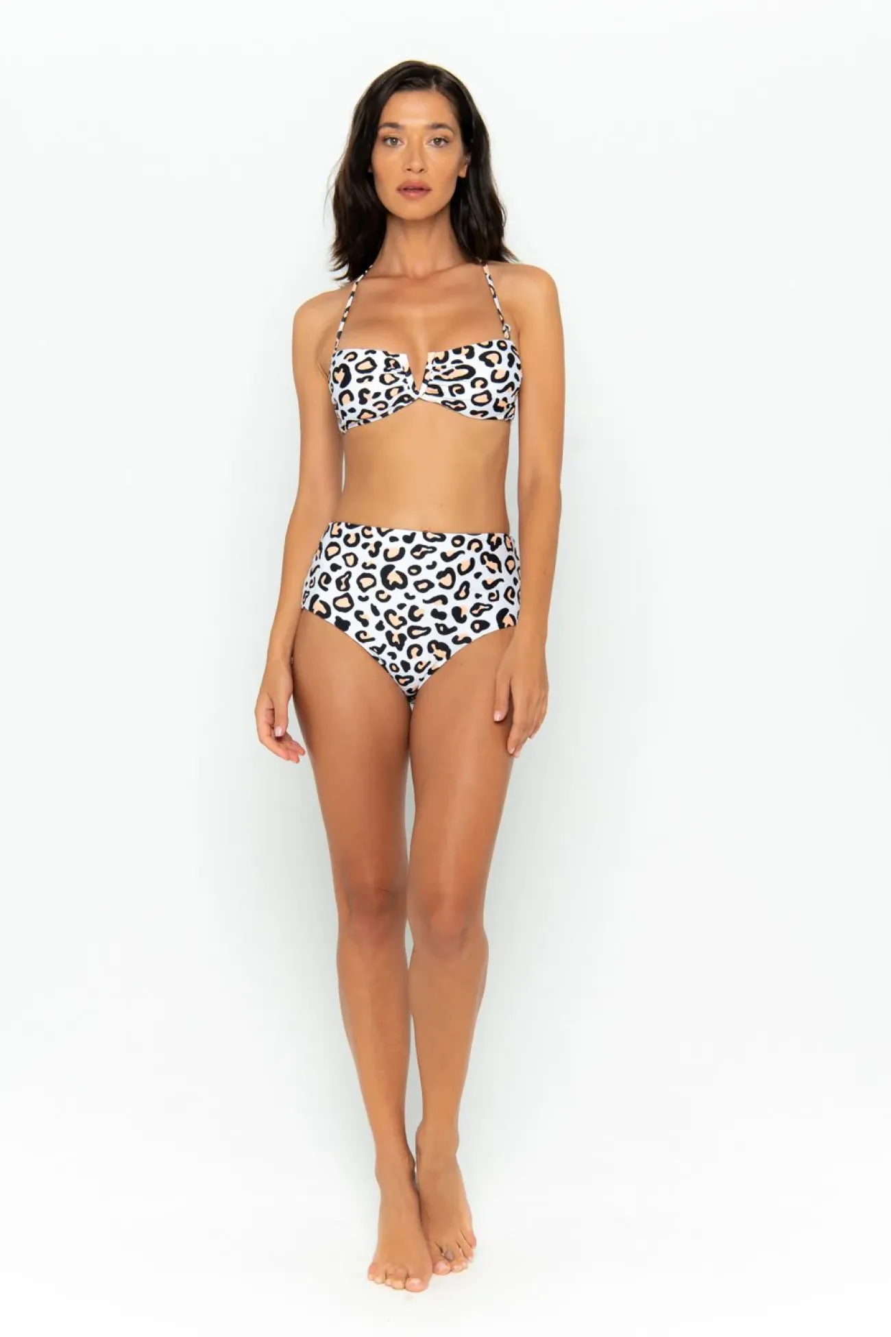 Inknown Swim Sadie Bikini Bottom - Safari Leopard