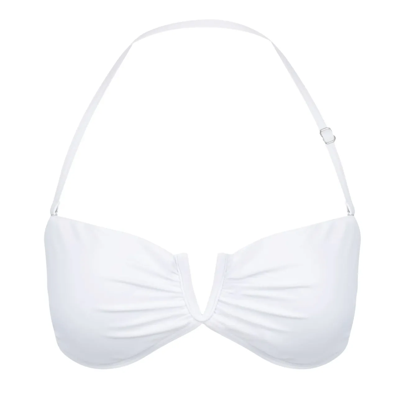 Inknown Swim Scarlett Bandeau Top - Fresh White